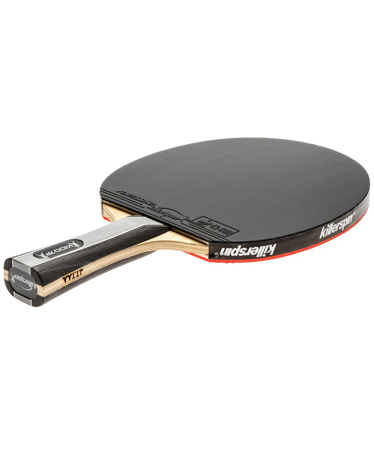 Kido 7P RTG Premium Ping Pong Paddle - Competition Grade - Straight or Flared Handle