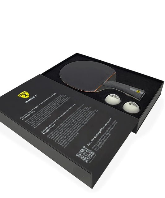 Impact D9 PowerGrip Ping Pong Paddle