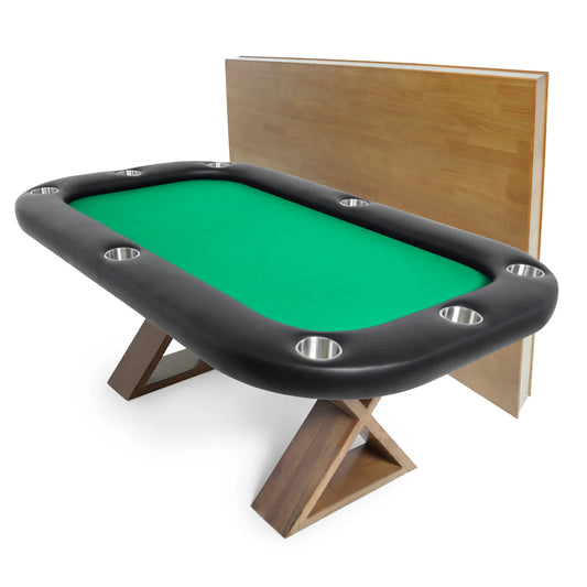 The Helmsley Poker Table - Full Armrest with Dining Top
