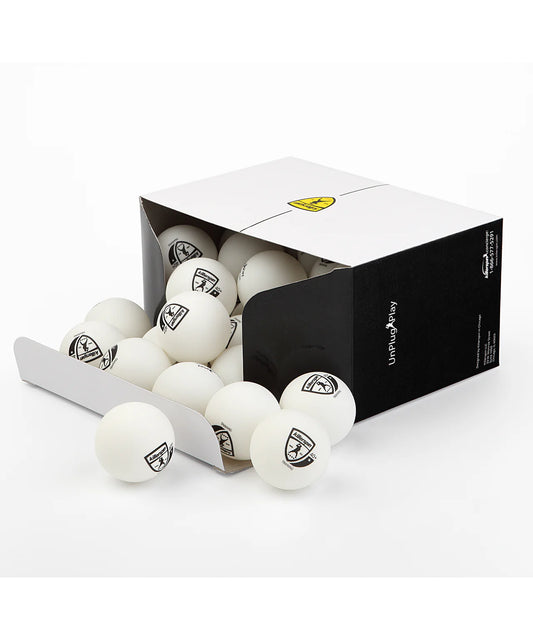 25 Pack - Training Ping Pong Balls 40+ (White)