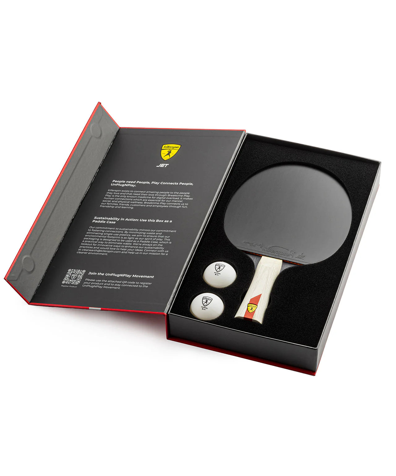 Jet 600 Spin N2 Ping Pong Paddle - Intermediate and Advanced Players