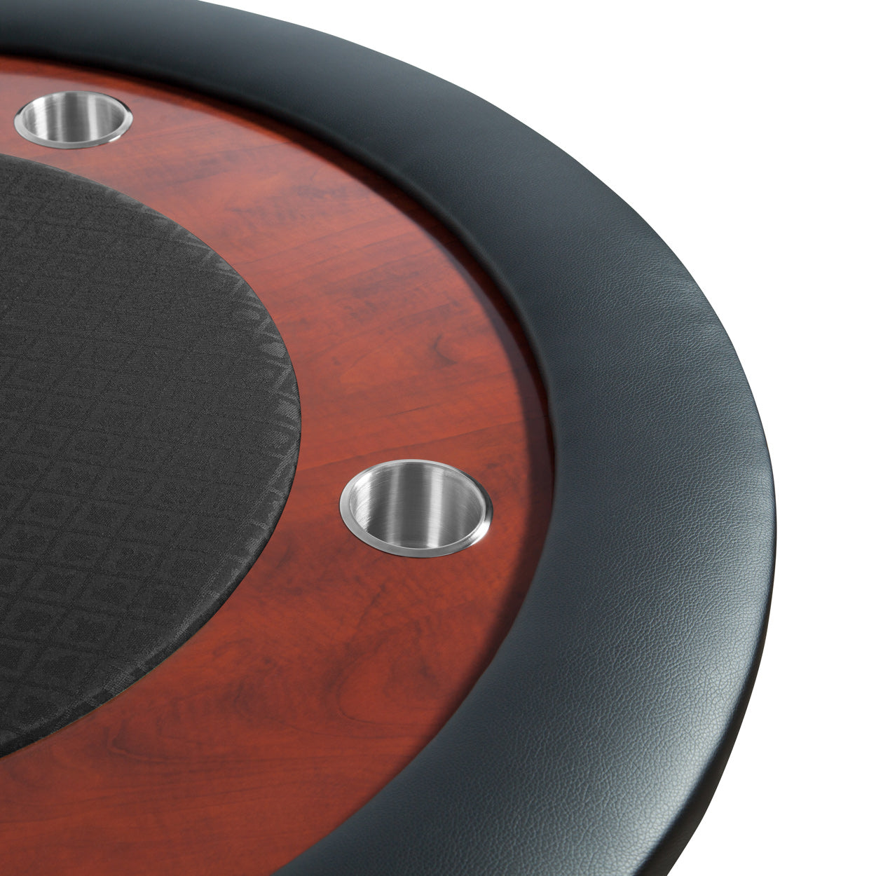 The Ultimate Poker Table (UPT) - Folding Leg Poker Table with Mahogany Racetrack