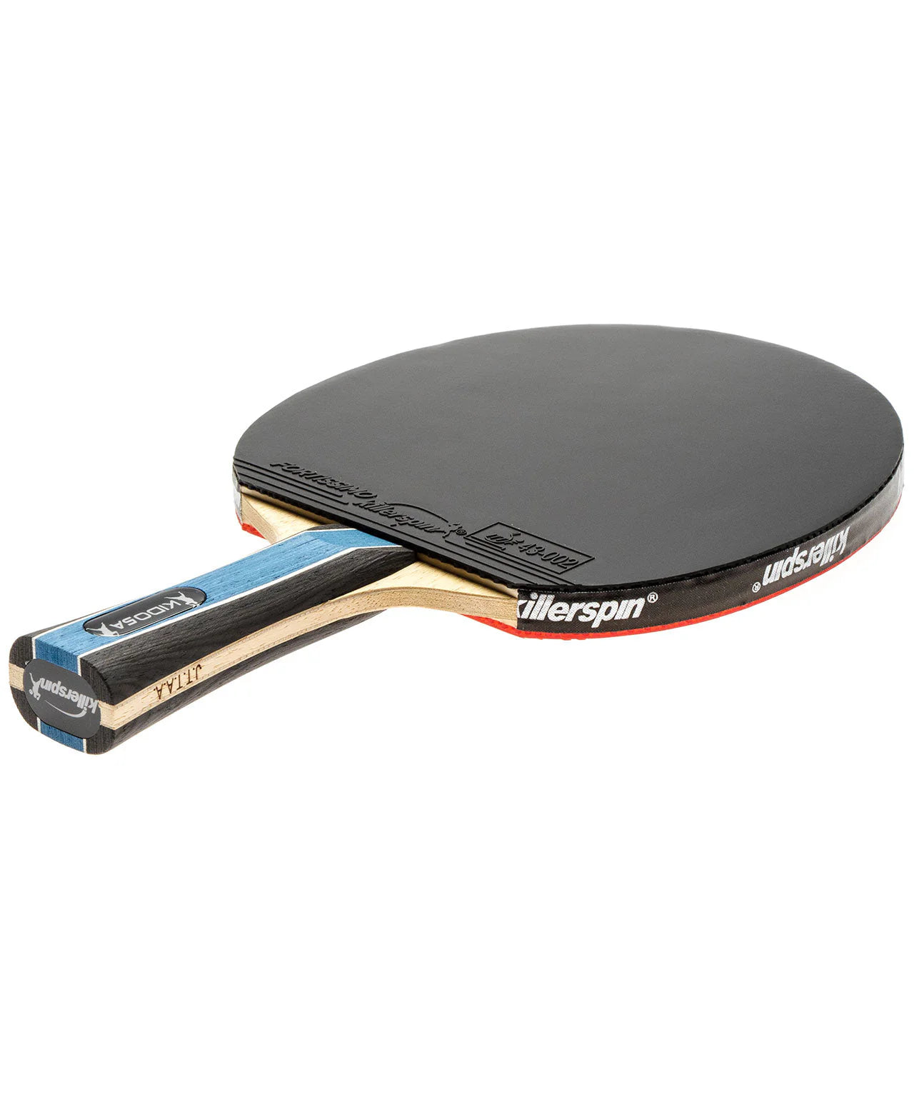 Kido 5A RTG Premium Ping Pong Paddle - Competition Grade - Straight or Flared Handle