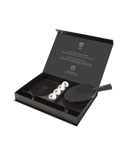 SVR Black 2U Ping Pong Paddle Set - Luxury Set for Competitive Players