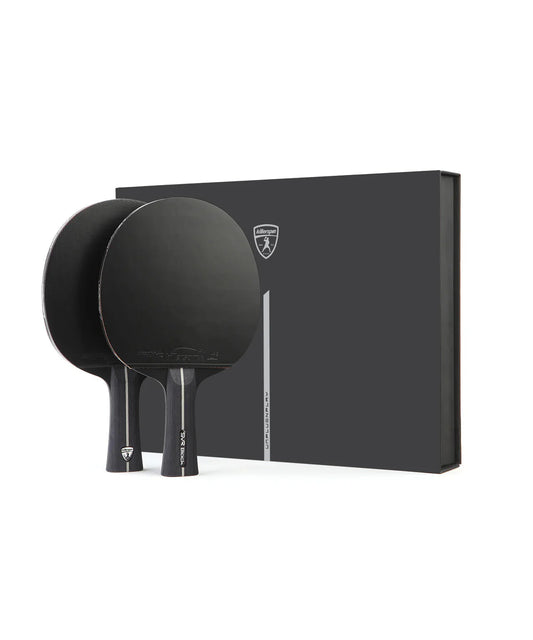 SVR Black 2U Ping Pong Paddle Set - Luxury Set for Competitive Players