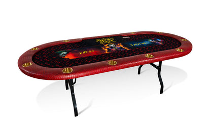 The Aces Pro Tournament Folding Leg Poker Table