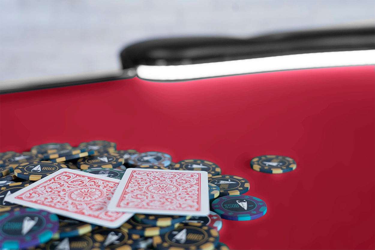The Aces Pro Alpha LED Folding Leg Poker Table