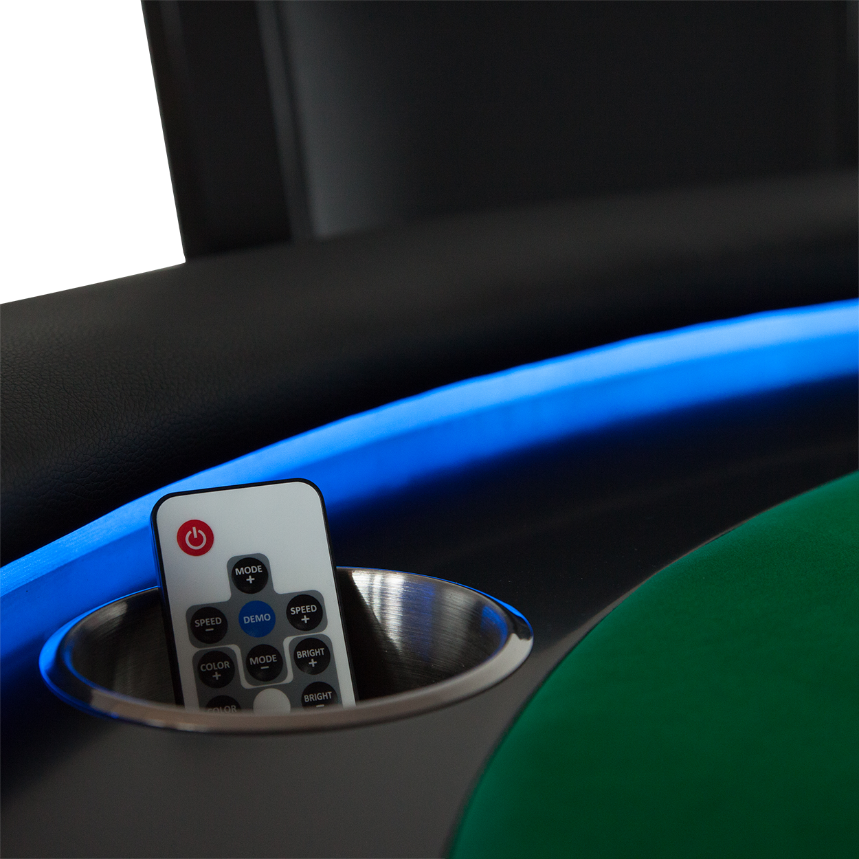 The Aces Pro Alpha LED Folding Leg Poker Table