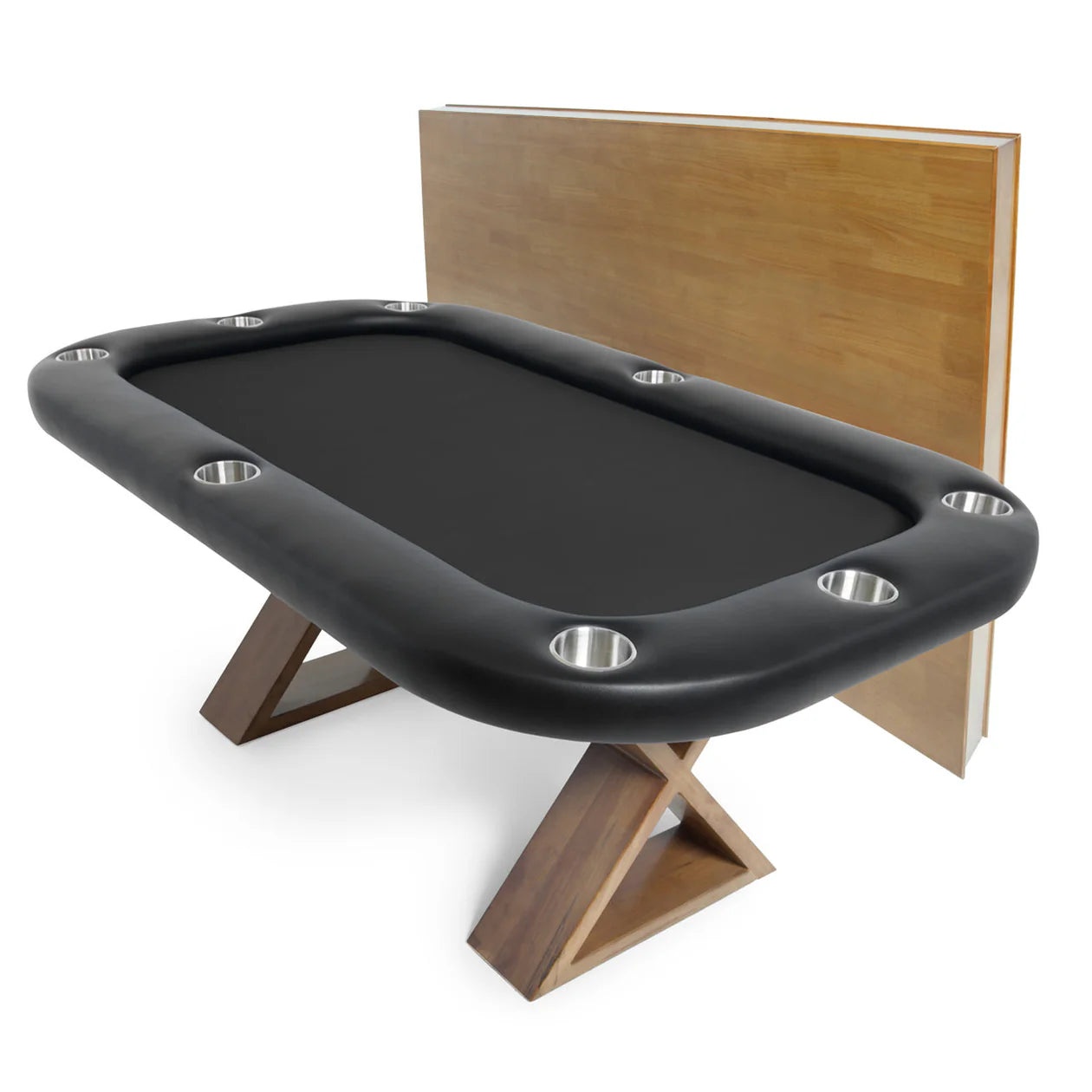 The Helmsley Poker Table - Full Armrest with Dining Top
