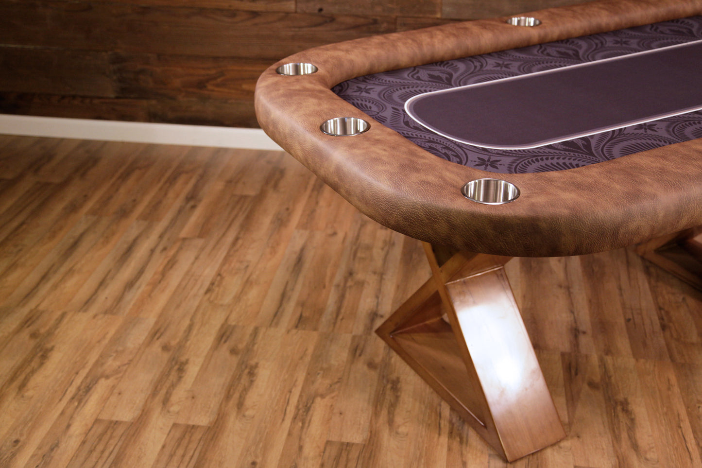 The Helmsley Poker Table - Full Armrest with Dining Top