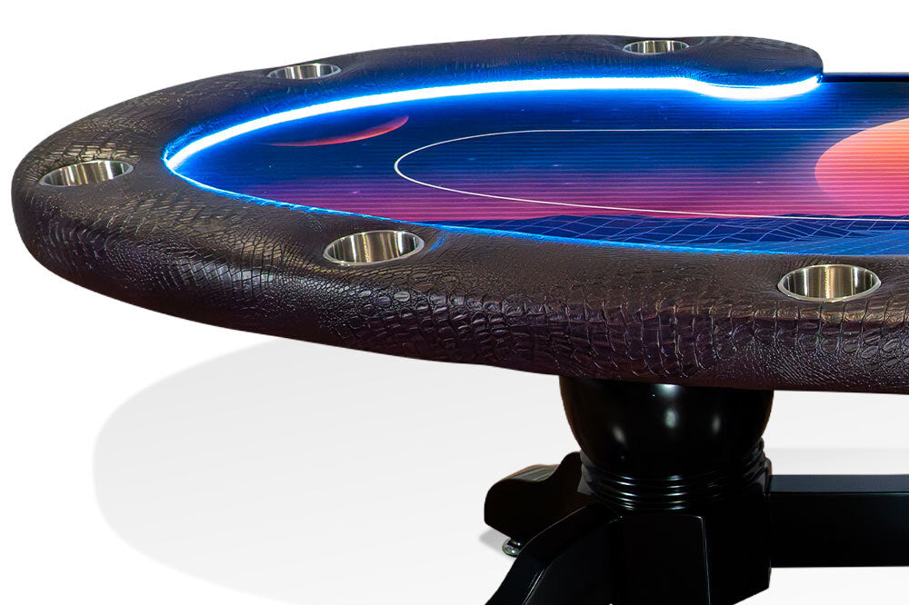 The Lumen HD LED Poker Table