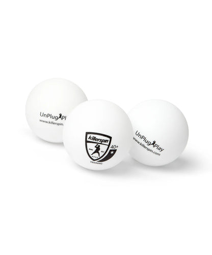 25 Pack - Training Ping Pong Balls 40+ (White)