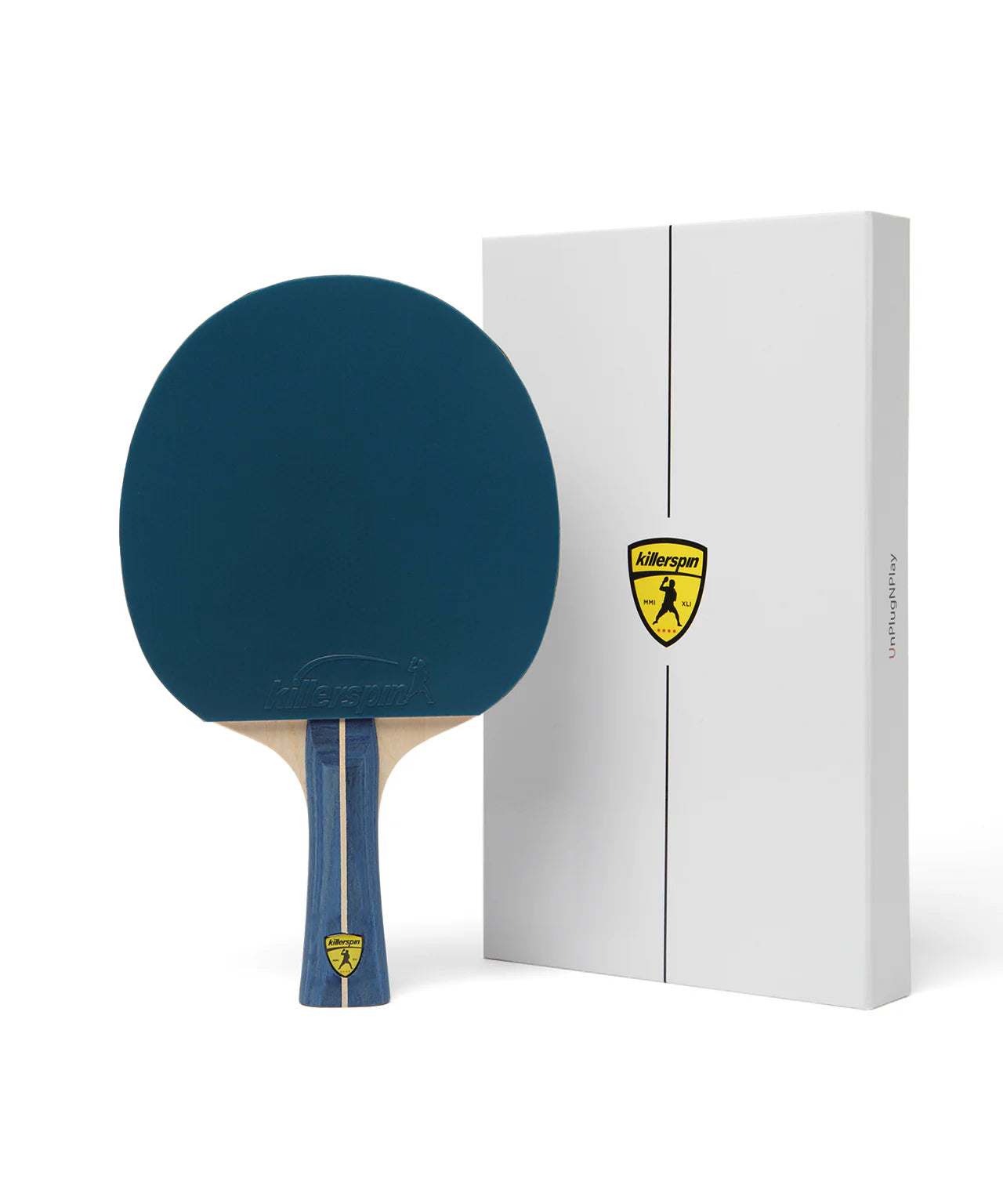 Jet 200 Ping Pong Paddle - BluVanilla or Mocha Color - Beginner Players