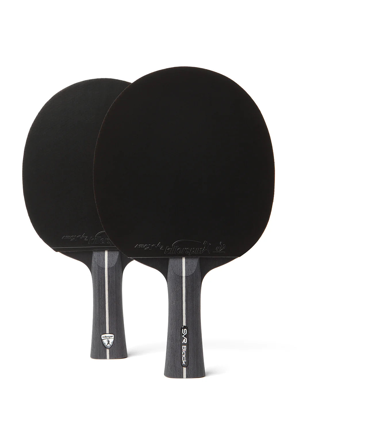 SVR Black 2U Ping Pong Paddle Set - Luxury Set for Competitive Players