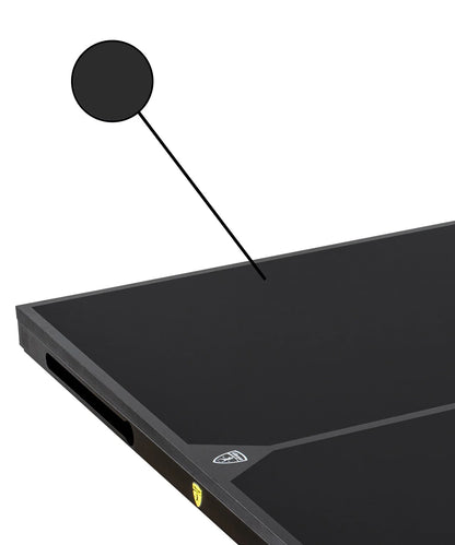 MyT 415X Mega - Jet Black - Indoor Folding Table Tennis Table